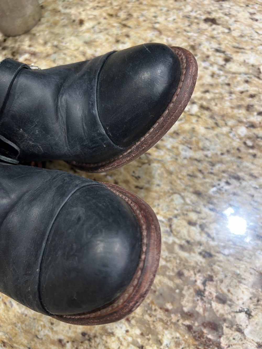 Freebird by Steven Crue Black Leather   Boots with Buckles & Laces 8 - Picture 10 of 10